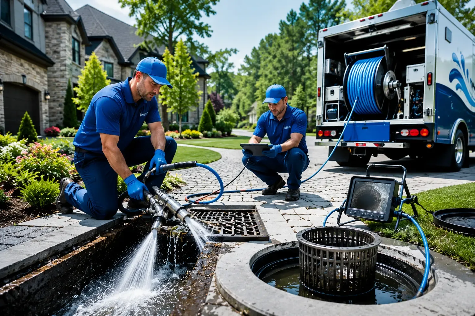 Local outdoor drain cleaning professionals in Charlton, MA